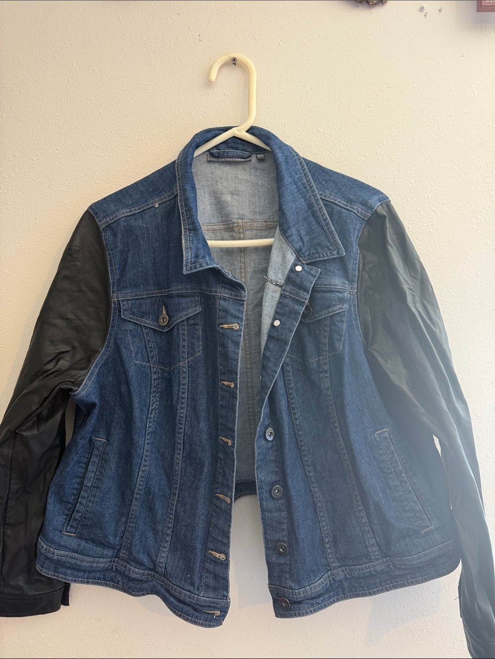 Lisa Rinna Collection Blue Denim Jacket
